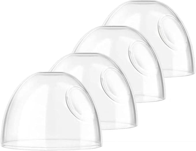 4 Packs Feeding Bottle Caps Covers Lids Suitable for Philips Avent Natural Glass Bottles Plastic Bottles