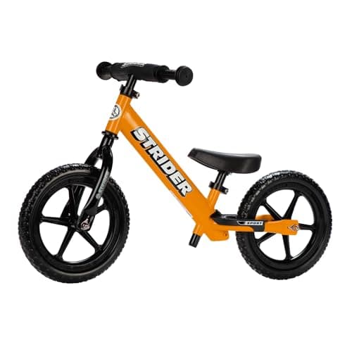 Strider Bikes Classic Balance Bike, Sport Orange