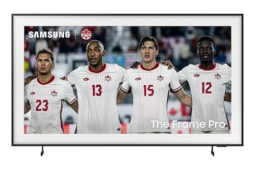 Samsung 55 inch The Frame Pro Neo QLED Mini LED TV, LS03HW, Art Mode, Glare Free, 144Hz Refresh Rate, Neo Quantum HDR, Smart TV, 4k, Dolby Atmos, Samsung TV, Television (QN55LS03HWFXZC, 2026)