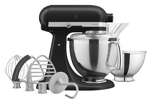Artisan® Series Tilt-Head Stand Mixer with Premium Accessory Pack KSM195PSBM