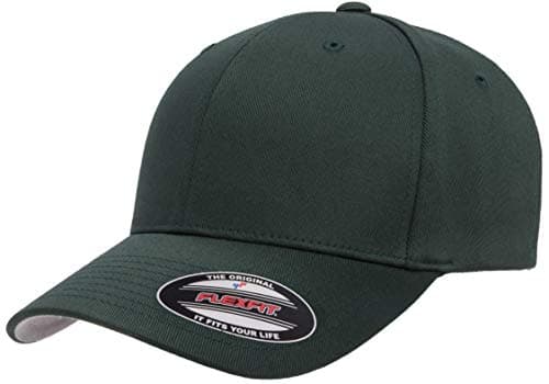 Flexfit Men's Standard Athletic Baseball Fitted Cap, Spruce, Large-X-Large
