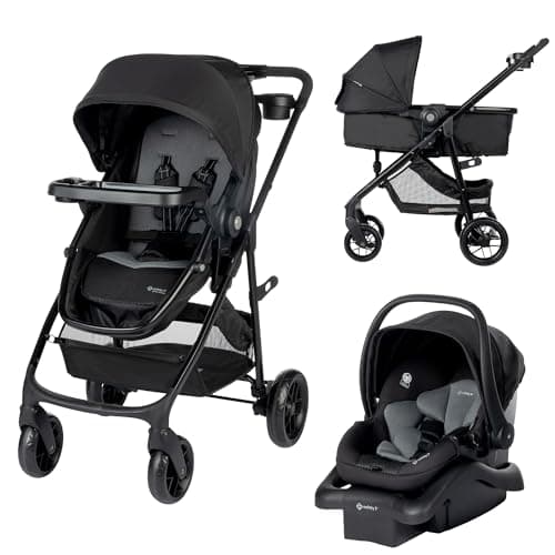 Safety 1st Grow and Go™ Flex 8-in-1 Travel System, All in One Stroller