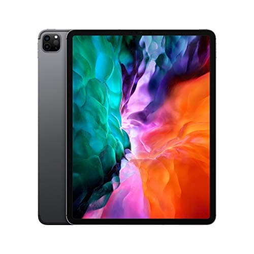 2020 Apple iPad Pro 4th Gen (12.9 inch, Wi-Fi, 128GB) Space Gray (Renewed)