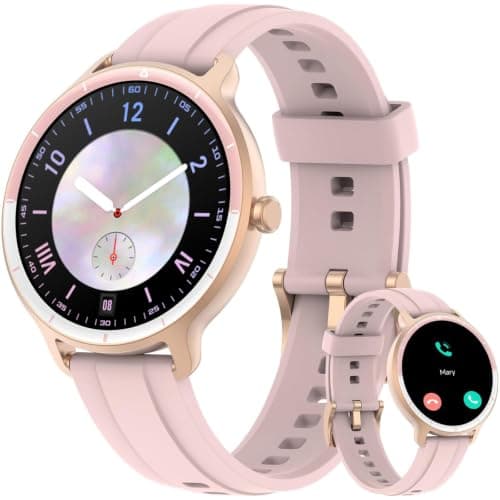 Smart Watch for Men Women, 1.27" HD Touchscreen Fitness Tracker, Bluetooth Calling, AI Built-in, 100+ Sports Modes, Heart Rate Sleep Monitor, IP68 Waterproof, Smartwatch for Android iPhone
