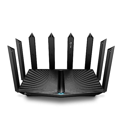 TP-Link AXE7800 Tri-Band Wi-Fi 6E Router (Archer AXE95) - 8-Stream 2.5G Multi-Gigabit Router, Dual WAN Ports (2.5G+1G), 1.7GHz Quad-Core CPU, VPN, WPA3
