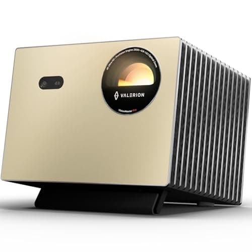 Valerion VisionMaster Pro 4K Triple Laser Projector — 4ms/240Hz Gaming, 300" IMAX Theater with EBL, 3D, Dolby Vision, 2X Faster Multitasking, AI Smart OS, 2500 ISO Lumens, 0.9-1.5X Optical Zoom