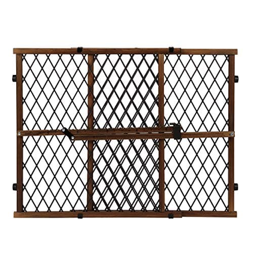 Evenflo Position & Lock Adjustable Wood Baby Gate (Farmhouse Collection)