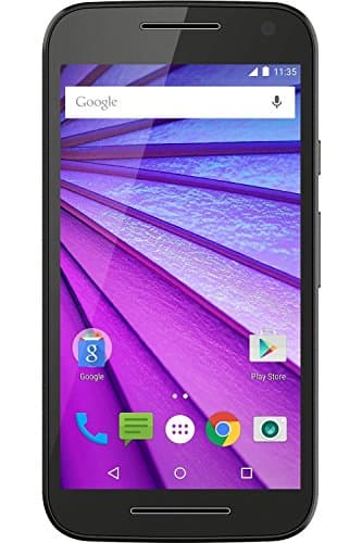 Motorola Moto G (3rd Generation) - Black - 16 GB - Global GSM Unlocked Phone
