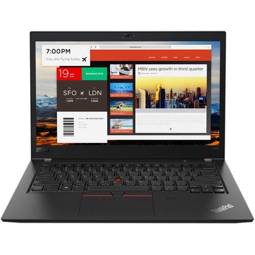 Lenovo ThinkPad T480s Notebook 14.0" FHD Touchscreen Intel i7-8650U Quad-Core 16GB DDR4 256GB SSD Business Laptop (Renewed)