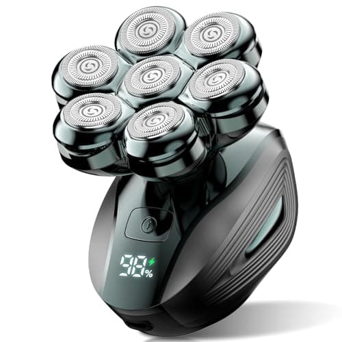 Cyruzi Head Shavers for Bald Men: Upgraded Detachable 7D Rechargeable