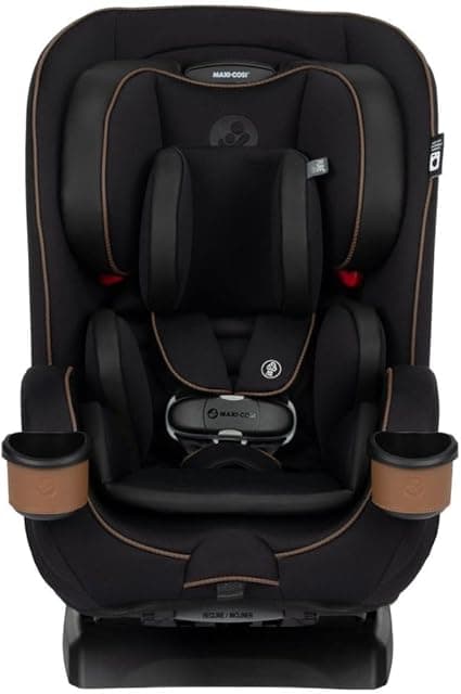 Maxi-Cosi Kani 4-in-1 Car Seat, Convertible from Infant to Toddler (1.8-18 kg), Ultra Slim, Washable Seat Cover, Designer Black
