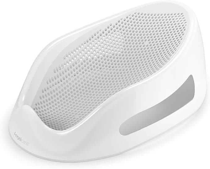 Angelcare Baby Bath Support, Grey, for Babies Less Than 6 Months of Age, Made in Canada