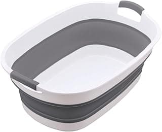 Folding Toddler Bath Tub | Folding Pet Bathtub With Water Drain Plug - Small Pets Bathtub, Travel Toddler Bath Tub For- Kitten, Toddler, Kids