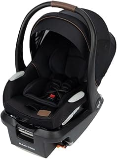 Maxi-Cosi Mico Luxe+ Infant Car Seat, Lightweight, Easy Install with MaxiLock™ Technology, Washable Seat Cover, ClimaFlow™ Ventilation, Side Impact Protection, EcoCare Fabrics