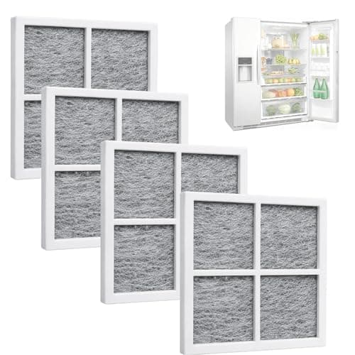 LT120F Refrigerator Air Filter for LG/Kenmore Fridge Fresh Air Filter Replacement 469918, ADQ73214402, ADQ73214403, ADQ73214404, IFXS28968S, lfxs24623S Air Filter-4 Pack