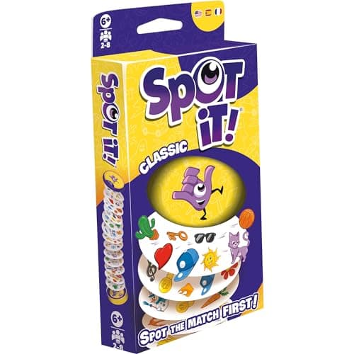 Spot It! - Classic - (Bilingual French/English Version) - A Game by Asmodee
