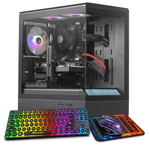 Prebuilt Gaming PC Desktop,Intel Core i7 Business Office Tower Computers PC