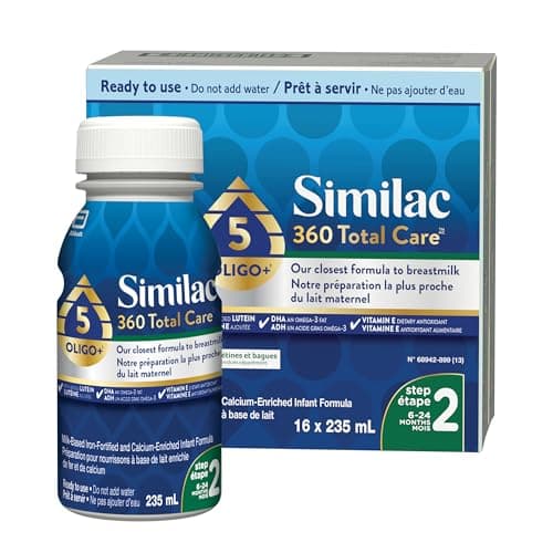 Similac 360 Total Care Step 2 Ready-To-Feed 16x235mL Bottles