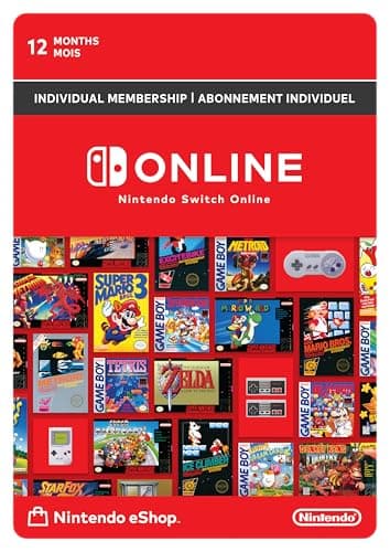 Nintendo Switch Online 12-Month Individual Membership [Digital Code]