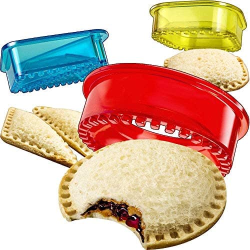 Crustless Sandwich Maker for Kids - BPA-Free Sandwich Cutter & Sealer | Lunch Tool for School, Bento Box & Travel | Easy Clean & Portable Design