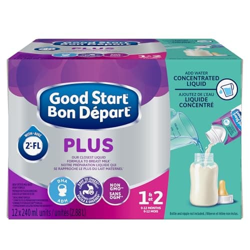 GOOD START PLUS Concentrated Liquid Baby Formula, 240 millilitre (Pack of 12)