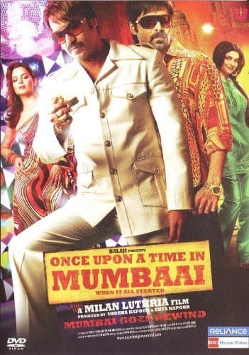 Once Upon A Time In Mumbai (New Hindi Film / Bollywood Movie / Indian Cinema DVD) by Ajay Devgan