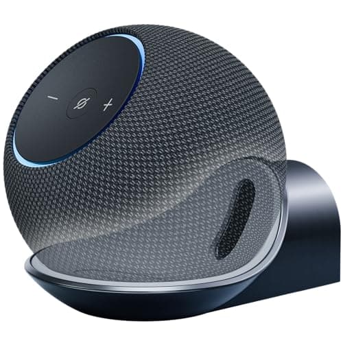 TotalMount – Premium Wall Mount for Echo Dot MAX, HomePod Mini, and More (Easy Installation, Soft Liner, and Secure Fit)
