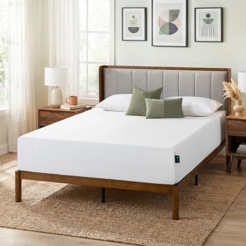 Zinus Full Mattress - 12 Inch Green Tea Cooling Gel Memory Foam Mattress, Pressure Relief, for Cool Sleep, CertiPUR-US Certified Foam, Mattress in a Box, 10-Year Warranty, Full Size