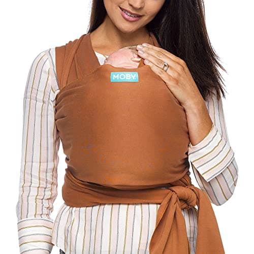 Moby Wrap Baby Carrier | Evolution | Baby Wrap Carrier for Newborns & Infants | #1 Baby Wrap | Baby Gift | Keeps Baby Safe & Secure | Adjustable for All Body Types | Perfect for Mom & Dad |