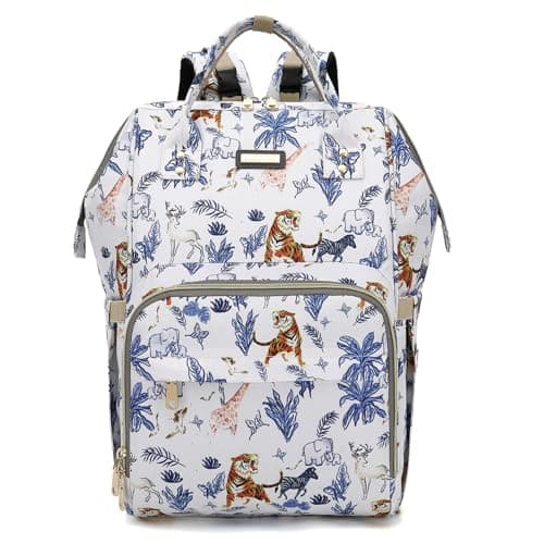 Diaper Bag Backpack for Women, Baby Bags for Girls,Diaper Bag with Changing Pad, and Insulated Pockets