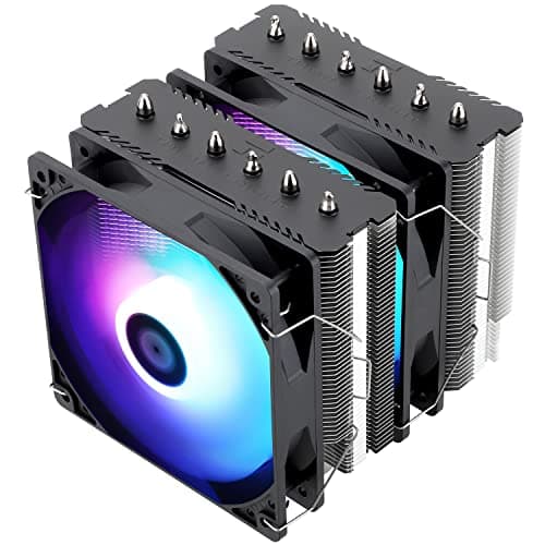 Thermalright Peerless Assassin 120 SE ARGB CPU Air Cooler, PA120 SE ARGB, 6 Heat Pipes CPU Cooler, Dual 120mm TL-C12C-S PWM Fan, Aluminium Heatsink Cover, for AMD AM4/AM5 Intel 1700/1150/1151/1200