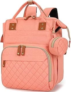 SHIFANQ Diaper Bag Backpack, Waterproof Baby Bag, Travel Diaper Backpack for Mom & Dad, Stroller Strap and USB Charging Port