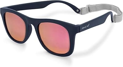 JAN & JUL Sunglasses for Kids, with Strap & UV-400 Protection