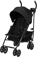 Safety 1st Right-Step Compact Stroller, Lightweight & Durable Aluminum Frame, Extra-Large Canopy with Peek-a-Boo Window