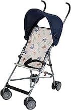 Cosco Umbrella Stroller with Canopy, Neutral Dino