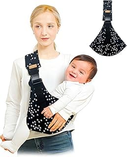 Baby Sling Carrier,Baby Carrier Newborn to Toddler, Adjustable Toddler Carrier, Anti-Slip Hip Seat Portable and Carrying 10-30 lbs(Star)