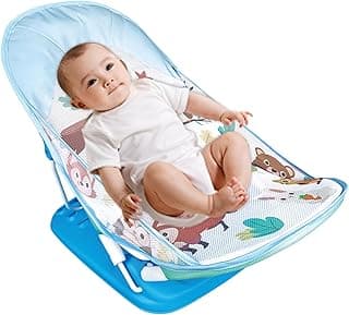 Foldable Toddler Bath Bather Seat | Children Shampoo Chair - Foldable Baby Bathtub Support For Friends Family- Kids Boys -Girls