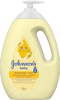 Johnson's Baby Wash and Shampoo for Baths, Head-to-Toe, Tear Free, 1000 ml