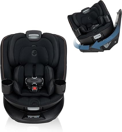 Maxi-Cosi Andi 360° Rotating All-in-One Convertible Car Seat, 10 Years of Use, Rear-Facing to Booster, Effortless Recline