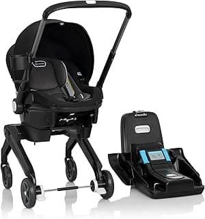 Evenflo Shyft DualRide Infant Car Seat and Stroller Combo - Beaufort Black