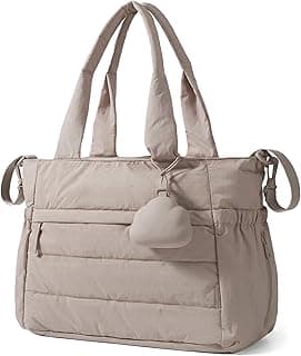 BAGSMART Diaper Bag Tote, Baby Bag with Pacifier Case Large Travel Diaper Tote for Mom Hospital Bag for Labor Delivery