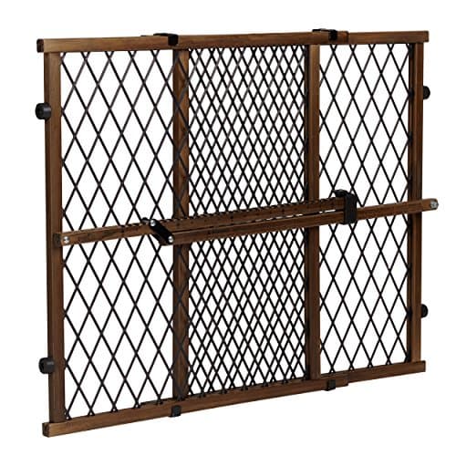 Evenflo Position & Lock Adjustable Wood Baby Gate (Farmhouse Collection)