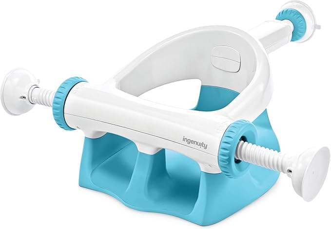 Summer Infant My Bath Seat, White/Teal, One Size