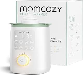 Momcozy Retain Nutrients Bottle Warmer, 9-in-1 Baby Bottle Warmer with Night Light, Accurate Temperature to Preserve Fullest Nutrients in Breast Milk, Bottle Warmers for All Bottles