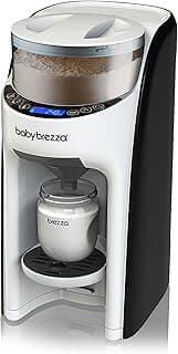 Baby Brezza Formula Pro Advanced Formula Dispenser Machine - Automatically Mix A Warm Formula Bottle Instantly - Easily Make Bottle With Automatic Powder Blending, White