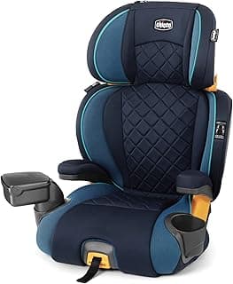 Chicco KidFit Zip Plus 2-in-1 Belt Positioning Booster Car Seat - Seascape, Blue
