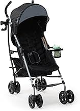 Summer Infant Ingenuity 3Dlite Convenience Stroller, Gray–Lightweight Stroller with Aluminum Frame, Large Seat Area, 4 Position Recline, Extra Large Storage Basket – Infant Stroller for Travel & More