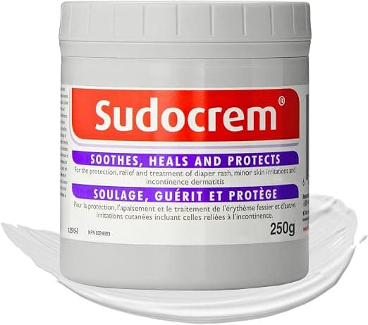 Sudocrem - Diaper Rash Cream for Baby, Soothes, Heals, and Protects, Relief and Treatment of Diaper Rash, Zinc Oxide Cream - 250g