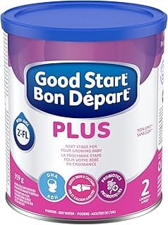 GOOD START PLUS 2 Powder Baby Formula, For Babies 6 months plus, Added Iron & Calcium, With DHA, Probiotics and 2'-FL, 359g