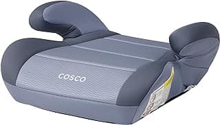Cosco Topside Booster Car Seat, Extra Plush Pad, Organic Waves